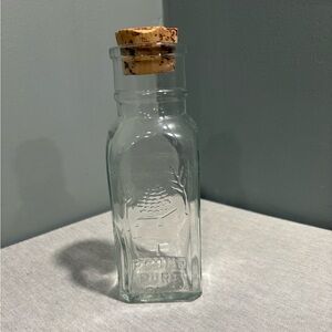 Honey Acres 1 Pound Pure Honey Glass Bottle with Cork